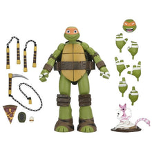 Load image into Gallery viewer, Teenage Mutant Ninja Turtles (2012 Cartoon) - Ultimate Leonardo, Donatello, Michelangelo &amp; Raphael 7&quot; Scale Action Figure Bundle Maple and Mangoes
