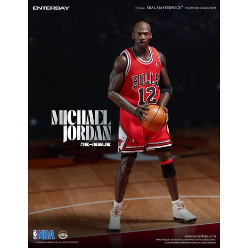 NBA Chicago Bulls Michael Jordan Im Back #45 Real Masterpiece 1:6 Action Figure - Reissue Maple and Mangoes