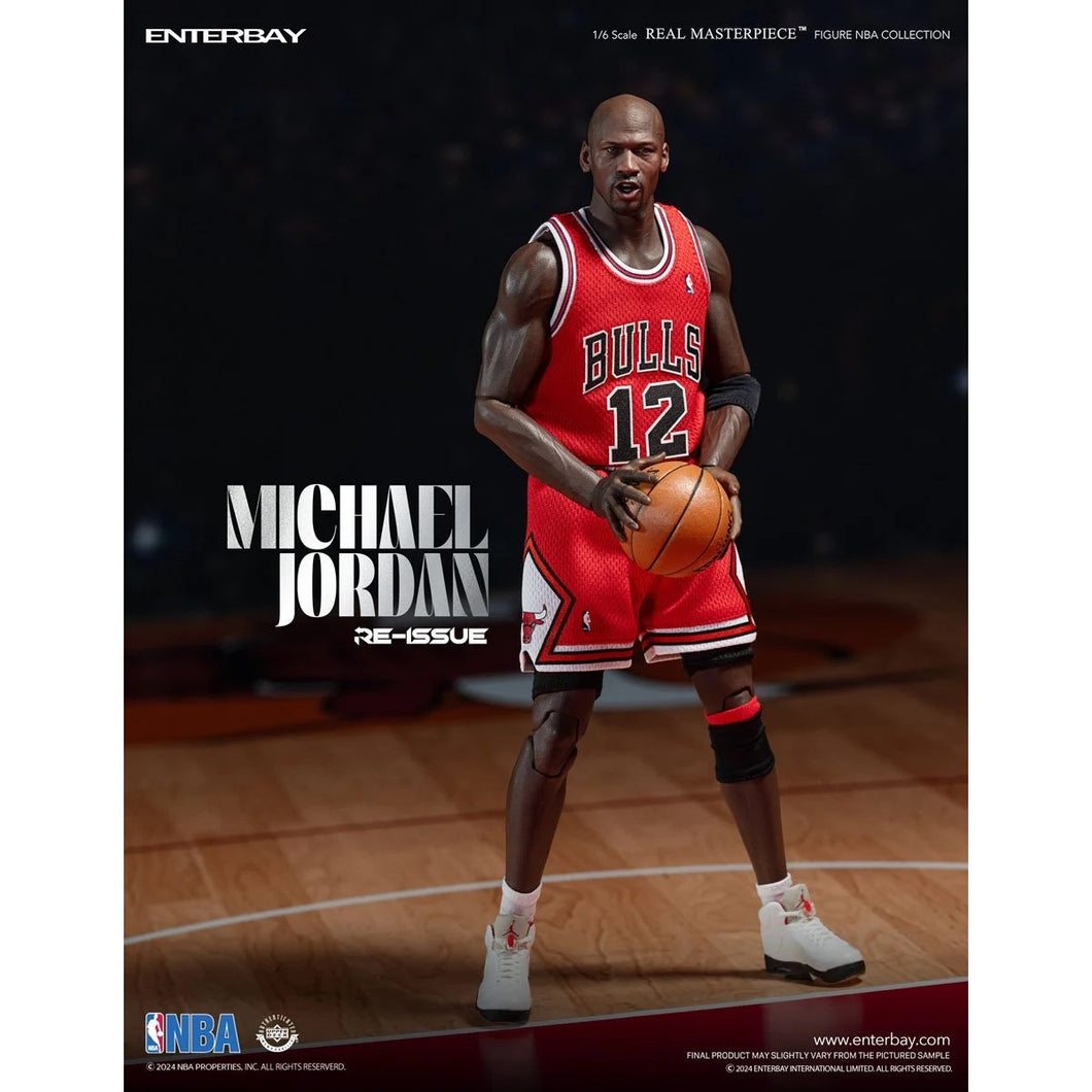 NBA Chicago Bulls Michael Jordan Im Back #45 Real Masterpiece 1:6 Action Figure - Reissue Maple and Mangoes