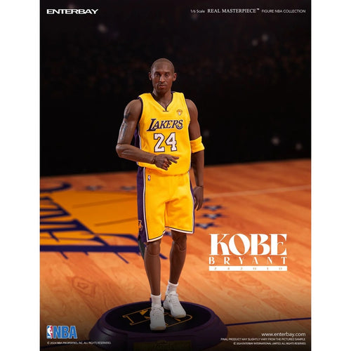 NBA Los Angeles Lakers Kobe Bryant 242010 Real Masterpiece Action Figure Maple and Mangoes