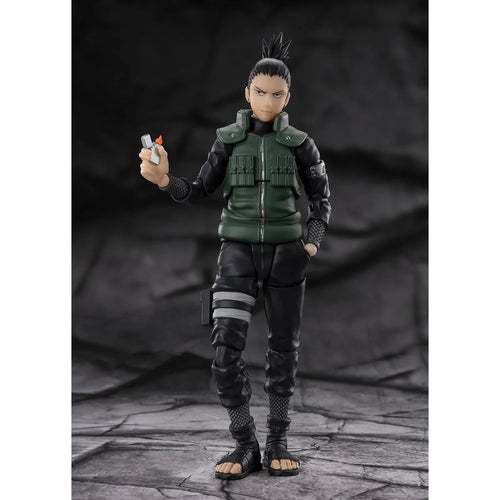 Naruto: Shippuden Shikamaru Nara Brilliant Strategist S.H.Figuarts Action Figure Maple and Mangoes