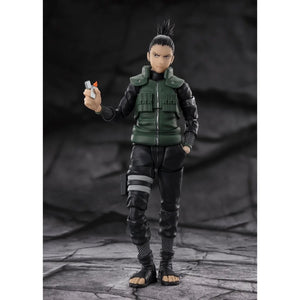 Naruto: Shippuden Shikamaru Nara Brilliant Strategist S.H.Figuarts Action Figure Maple and Mangoes