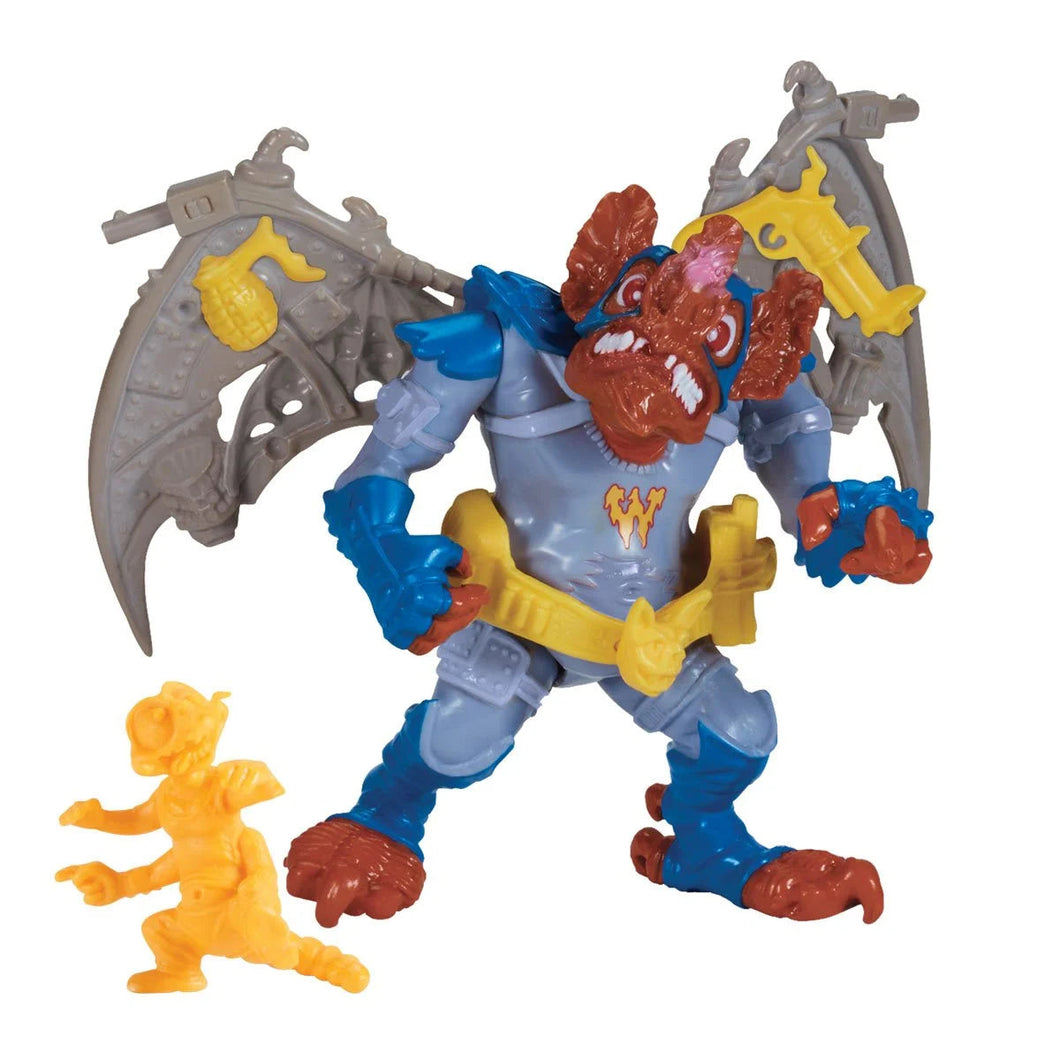 Playmates Teenage Mutant Ninja Turtles Wingnut and Screwloose Action Figure Maple and Mangoes
