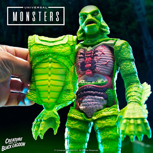 Super Cyborg Figures - Universal Monsters - Creature From The Black Lagoon (Full Color) Maple and Mangoes