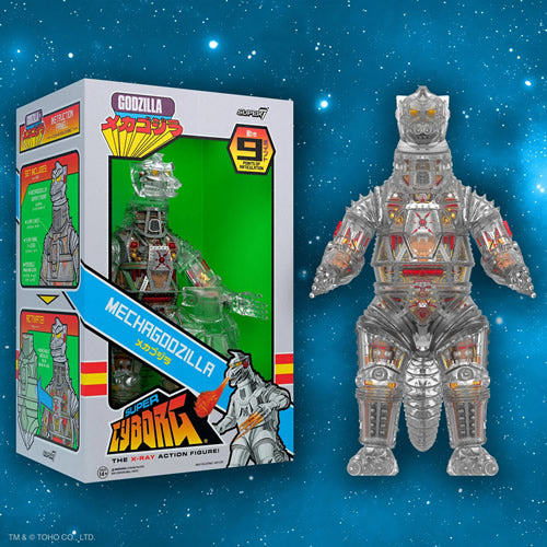 Super Cyborg Figures - Toho Godzilla - Mechagodzilla (Clear) Maple and Mangoes