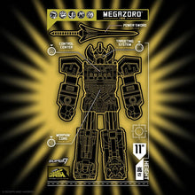 Load image into Gallery viewer, Super Cyborg Figures - Mighty Morphin Power Rangers - Megazord (Black / Gold) Maple and Mangoes
