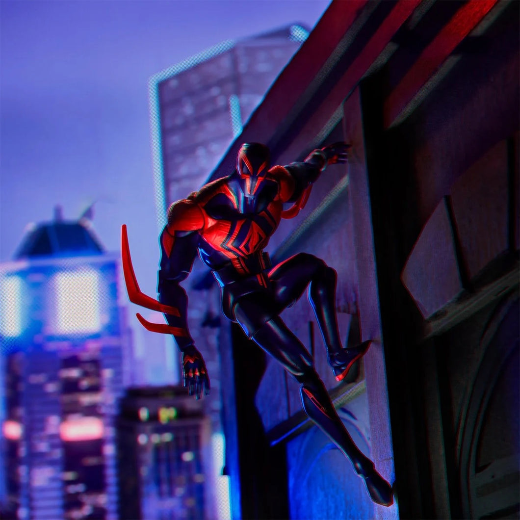 Spider-Man Across The Spider-Verse Marvel Legends Spider-Man 2099 6-Inch Action Figure Maple and Mangoes