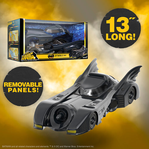 Super7 - Batman - Super Cyborg - Batmobile (1989) (Full Color)