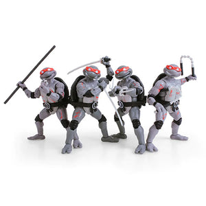 BST AXN Best Action Figures - TMNT - 5" Turtles Battle Damage 4-Pack Maple and Mangoes