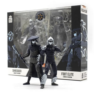 BST AXN Best Action Figures - TMNT - 5" Shredder & Foot Soldier Shadow Villains 2-Pack (SDCC 2022) Maple and Mangoes