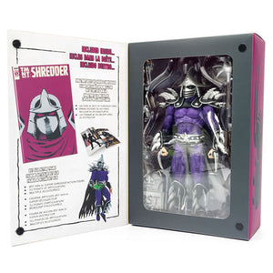 BST AXN Best Action Figures - TMNT - 8" XL Super Shredder + Comic Maple and Mangoes