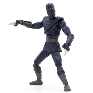 BST AXN Best Action Figures - TMNT - 5" Foot Soldier Midnight Shadow Villain (SDCC 2022) Maple and Mangoes