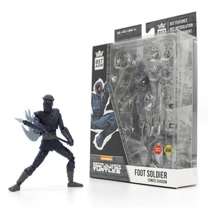 BST AXN Best Action Figures - TMNT - 5" Foot Soldier Midnight Shadow Villain (SDCC 2022) Maple and Mangoes