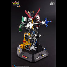 Load image into Gallery viewer, Voltron Figures - Voltron 40th Anniversary Collector&#39;s Set w/ Light-Up Sound Base (Pre-order)*
