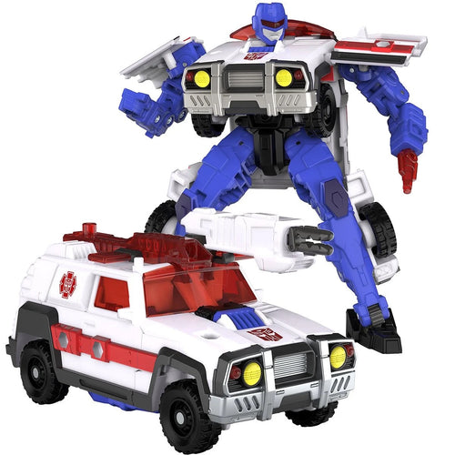 Transformers Generations Age of the Primes Voyager Armada Red Alert Maple and Mangoes