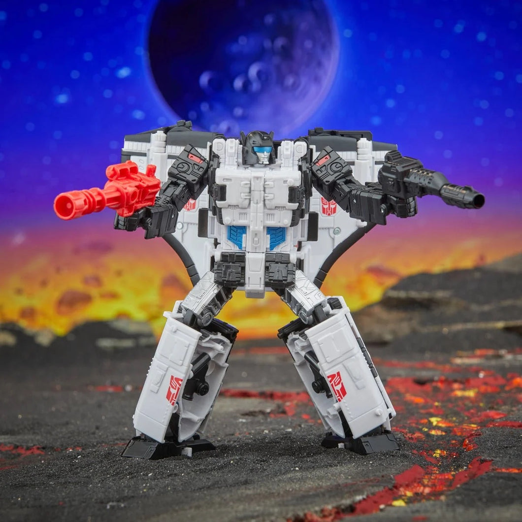 Transformers Legacy United Leader Galaxy Shuttle Maple and Mangoes