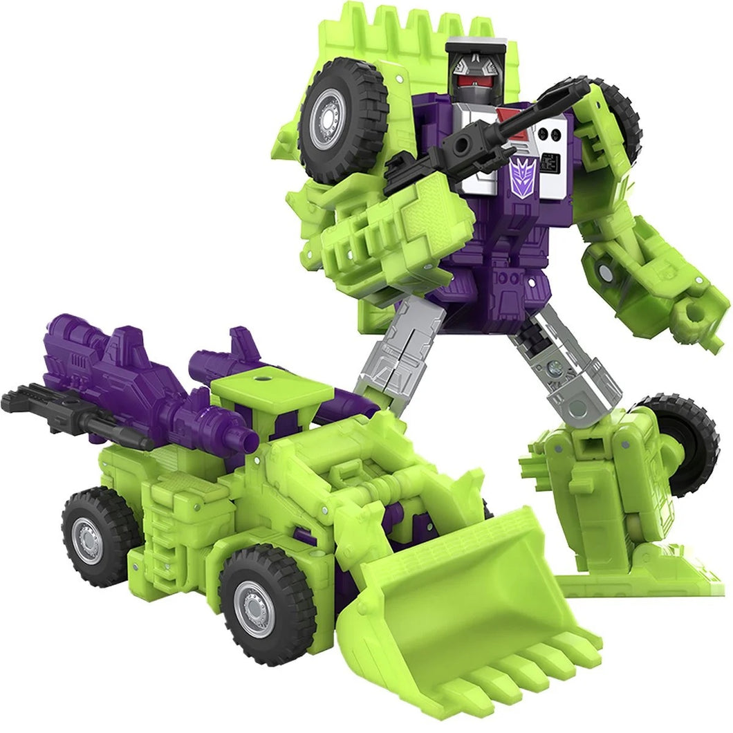Transformers Studio Series Voyager Class Transformers: The Movie Constructicon Scrapper Maple and Mangoes