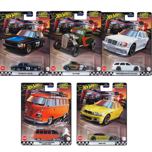 2024 Hot Wheels Boulevard #111-#115 - SET OF 5 Maple and Mangoes