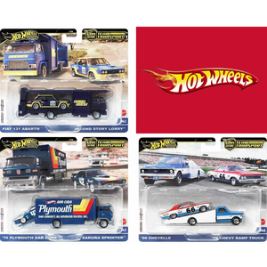 Hot Wheels Team Transport 2024 Mix 1 Vehicle Case of 3 Maple and Mangoes