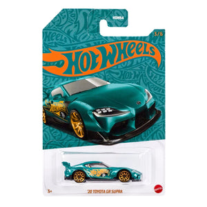 Hot Wheels 56th Anniversary Pearl and Chrome 2024 Mix 2 20 Toyota GR Supra Maple and Mangoes