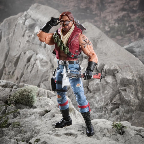 G.I. Joe Classified Series Dreadnok Monkeywrench 6-Inch Action Figure Maple and Mangoes