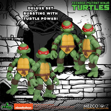Load image into Gallery viewer, Mezco - Teenage Mutant Ninja Turtles 5 Points Deluxe Box Set Maple and Mangoes

