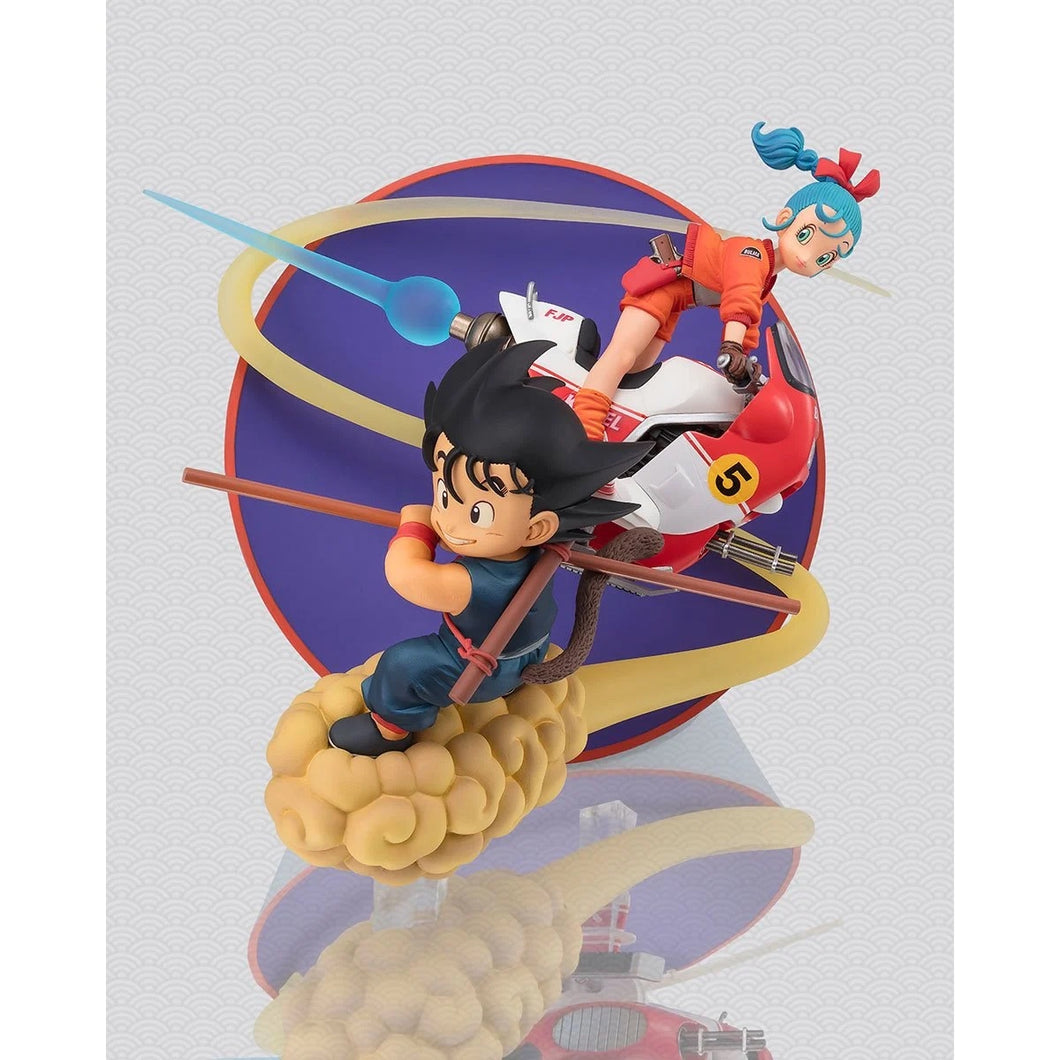 Dragon Ball Son Goku and Bulma FiguartsZERO Statue Maple and Mangoes