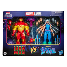 Load image into Gallery viewer, Hasbro Marvel Legends Marvel Games Iron Man vs Spiral 2-pack Maple and Mangoes

