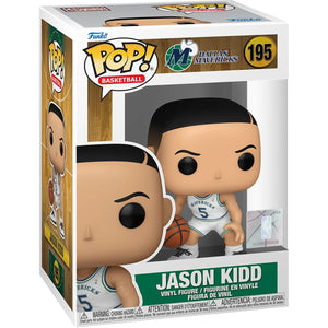 BA Dallas Mavericks Jason Kidd Rookie Season Funko Pop! Vinyl Figure #195 Maple and Mangoes