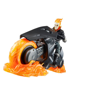 Marvel Legends Series Ghost Rider (Danny Ketch) with Motorcycle Action Figure Maple and Mangoes