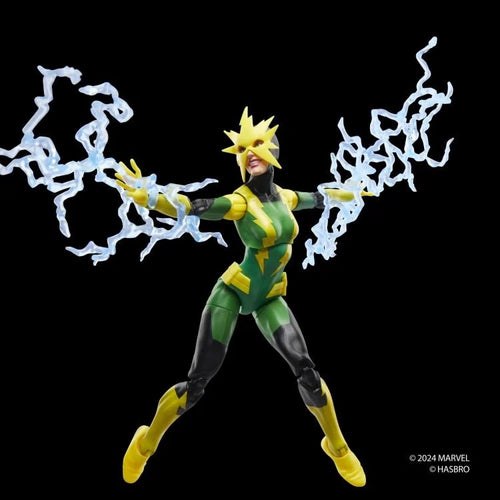 Spider-Man Marvel Legends Electro (Francine Frye) 6-Inch Action Figure Maple and Mangoes