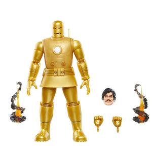 Iron Man Marvel Legends Iron Man (Model 01 - Gold) 6-Inch Action Figure Maple and Mangoes