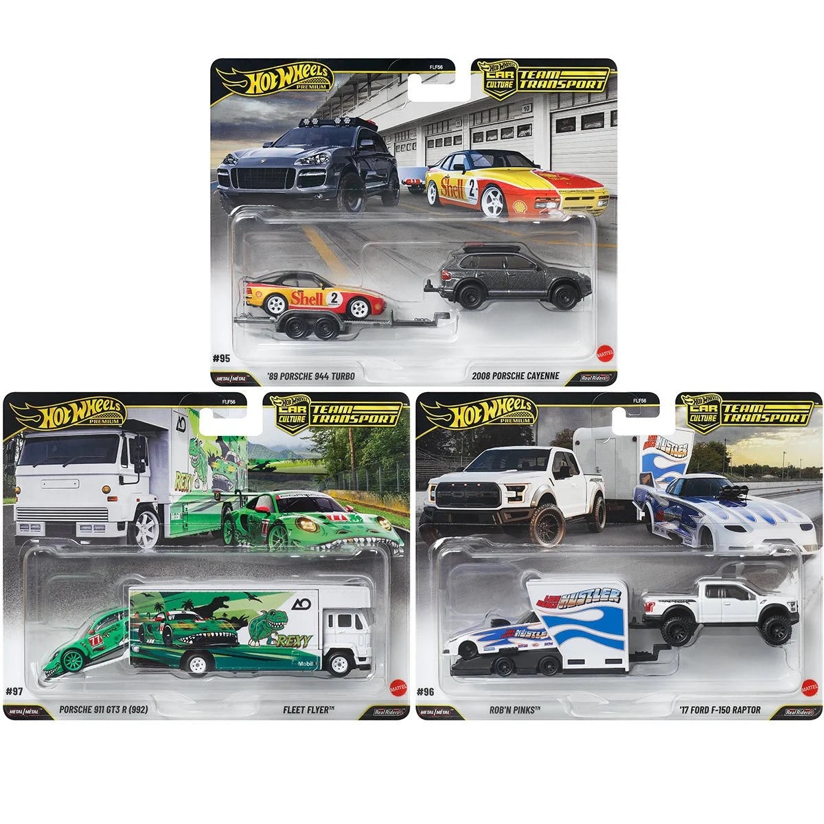 Hot Wheels Team Transport 4台セット Hot Wheels Team Transport 2026 Mix 4 Vehicle Case of 3 (Pre-order