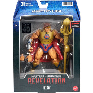 Masters of the Universe Masterverse He-Ro Action Figure - Exclusive Maple and Mangoes