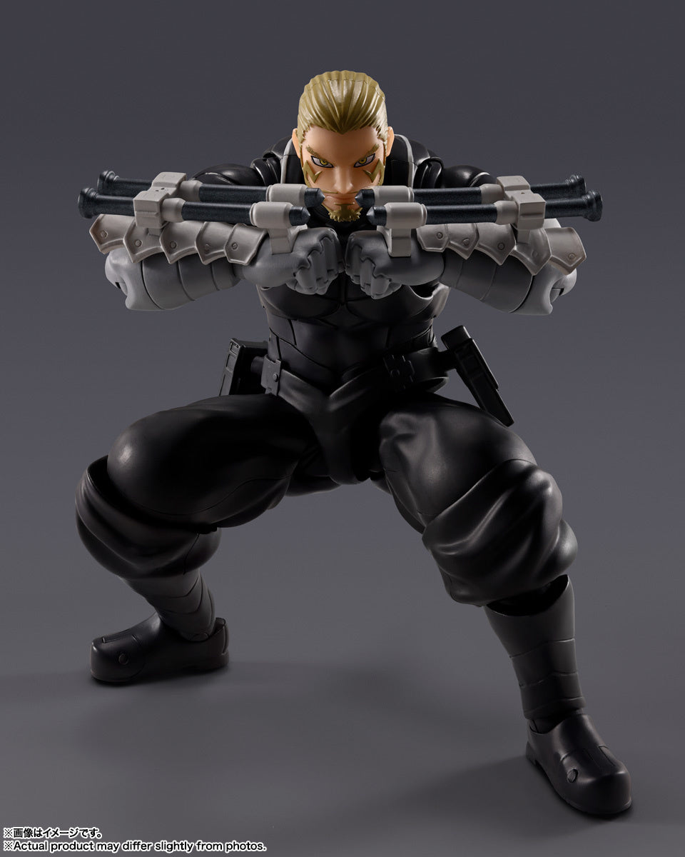 Kaiju No. 8 Isao Shinomiya S.H.Figuarts Action Figure Maple and Mangoes