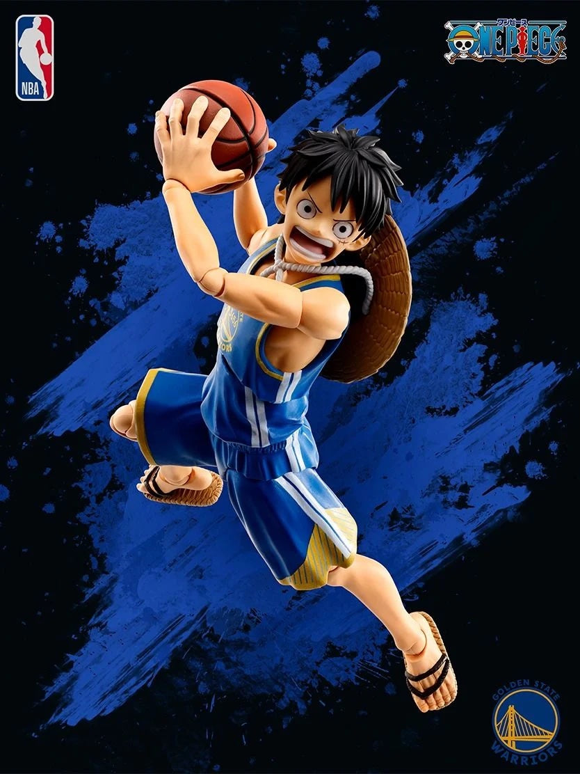 Bandai S.H.Figuarts Action Figure - Monkey D. Luffy -GOLDEN STATE