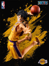 Load image into Gallery viewer, Bandai S.H.Figuarts Action Figure - Monkey D. Luffy -LOS ANGELES LAKERS ver.- "One Piece" × NBA Maple and Mangoes
