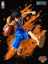Load image into Gallery viewer, Bandai S.H.Figuarts Action Figure - Monkey D. Luffy -NEW YORK KNICKS ver.- "One Piece" × NBA Maple and Mangoes

