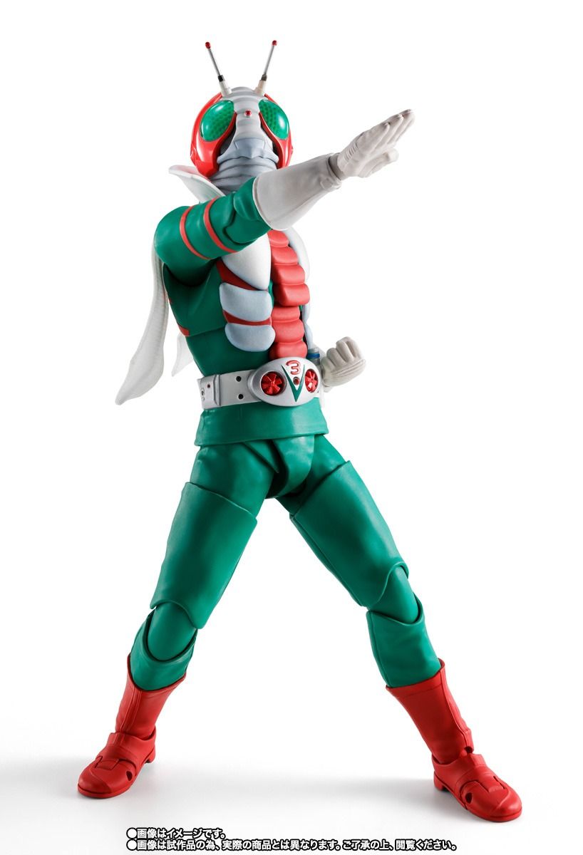S.H.FIGUARTS: Kamen Rider V3 - Glorious Showa Rider (Limited Edition ...
