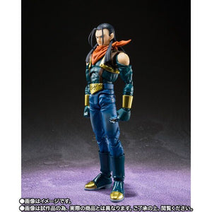 Bandai S.H.Figuarts Tamashii Web Shop Exclusive Action Figure - Super 17 Andriod "Dragon Ball GT" Maple and Mangoes