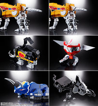 Load image into Gallery viewer, Chogokin Damashii Jutei Daizyuzin GX-72 Daizyuzin &amp; GX-78 DRAGONZORD Maple and Mangoes
