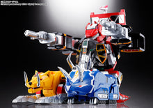 Load image into Gallery viewer, Chogokin Damashii Jutei Daizyuzin GX-72 Daizyuzin &amp; GX-78 DRAGONZORD Maple and Mangoes
