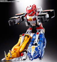 Load image into Gallery viewer, Chogokin Damashii Jutei Daizyuzin GX-72 Daizyuzin &amp; GX-78 DRAGONZORD Maple and Mangoes
