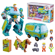 Load image into Gallery viewer, Scooby-Doo Transformers Mysterious Prime &amp; Automutt Action Figure Set Maple and Mangoes
