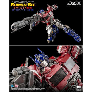 Transformers: Bumblebee Optimus Prime Cybertron Mode DLX Action Figure Maple and Mangoes