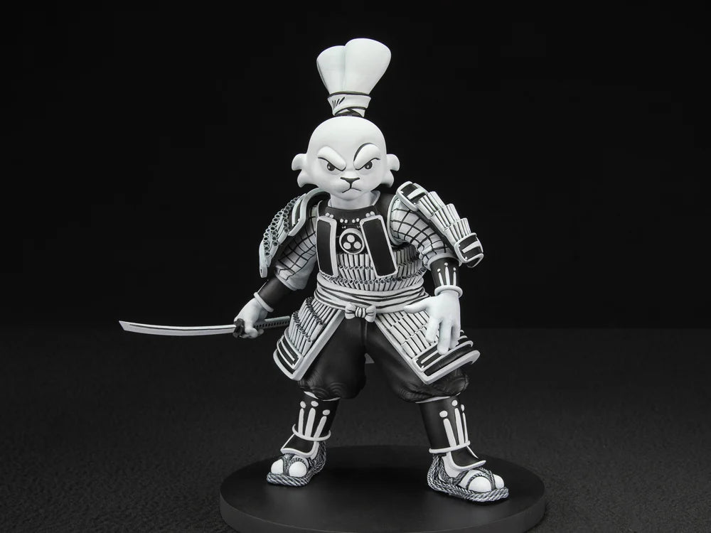 Usagi Yojimbo Figures - Samurai Usagi Yojimbo 40th Anniversary (Black & White Version) Maple and Mangoes