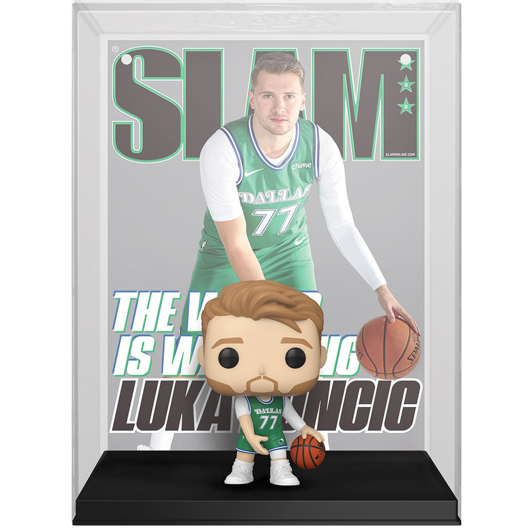 NBA SLAM Luka Doncic Funko Pop! Cover Figure #16 with Case Maple and Mangoes