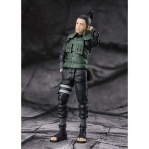 Naruto: Shippuden Shikamaru Nara Brilliant Strategist S.H.Figuarts Action Figure Maple and Mangoes