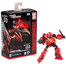 Load image into Gallery viewer, Transformers Studio Series Deluxe 05 Transformers: War for Cybertron Gamer Edition Cliffjumper Maple and Mangoes
