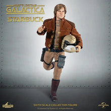 Load image into Gallery viewer, Battlestar Galactica Lieutenant Starbuck 1:6 Scale Action Figure Maple and Mangoes
